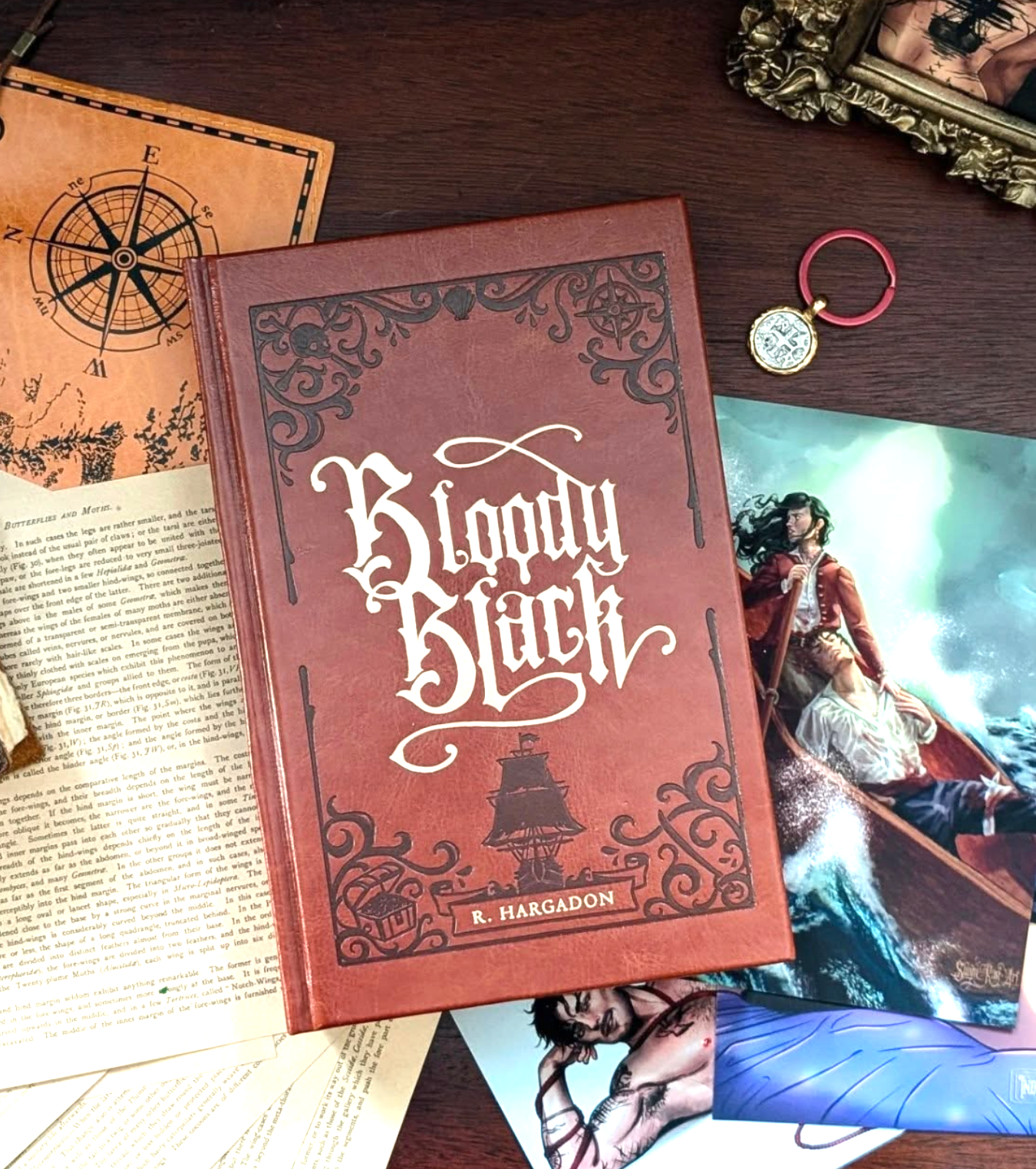 Bloody Black Leather Bound Special Edition – Rhiannon Hargadon