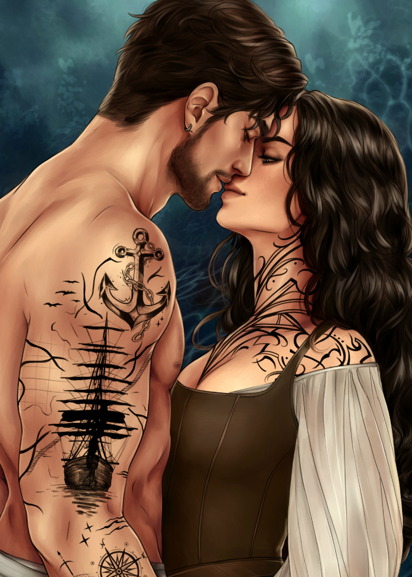 Bloody Black Signed, Sprayed Edge Edition with Art Prints