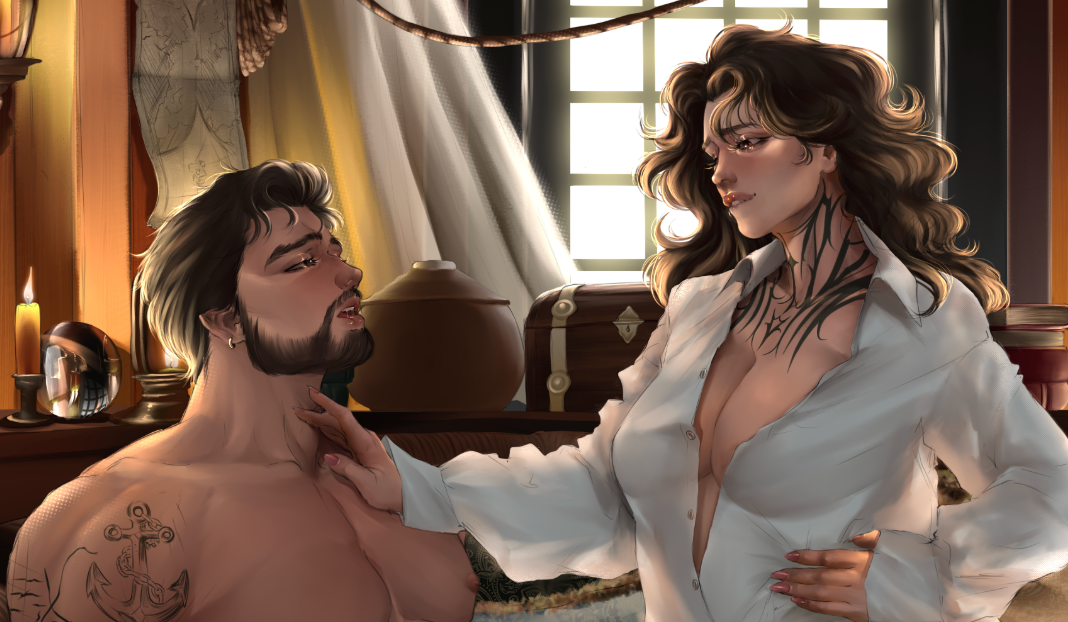 Burn til Black: Bloody Black NSFW Art Print Set