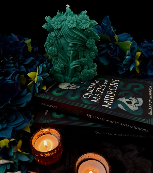 Shelfie: QoMaM Garden Goddess Candle