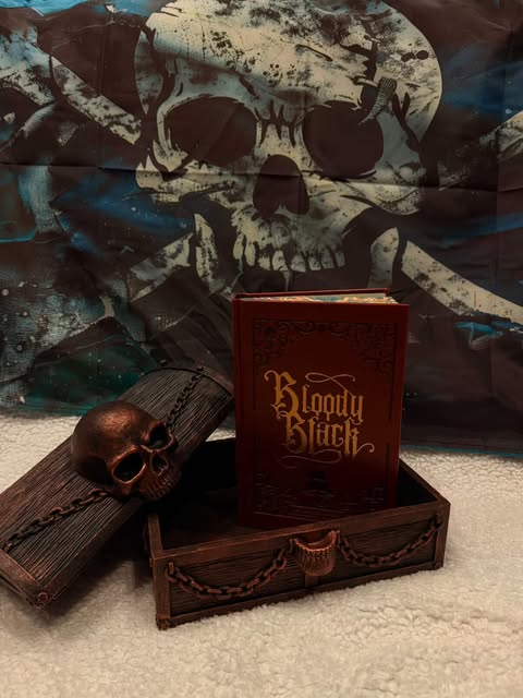 Bloody Black Pirate Coffer
